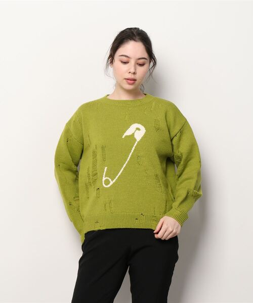HYSTERIC GLAMOUR（ヒステリックグラマー）の「SAFETY PIN編込 プル