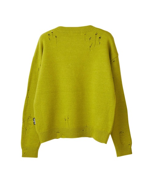 ヒステリックグラマー　PINEY　ニット HYSTERIC GLAMOUR（ヒステリックグラマー）の「SAFETY PIN編込 プル