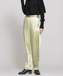 NANO universe | WEB限定/センタープレスサテンパンツ(その他パンツ)