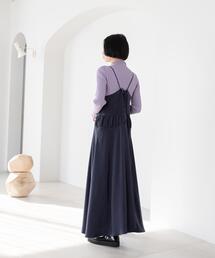 CITEN | ＜CITEN（シテン）＞ウエストギャザーキャミ ワンピース(ワンピース)