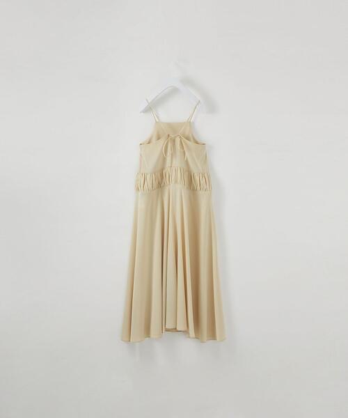 CITEN（シテン）の「＜CITEN（シテン）＞ウエストギャザーキャミ ワンピース（ワンピース・レディース・ネイビー/クリーム・FREE）」の4枚目の写真