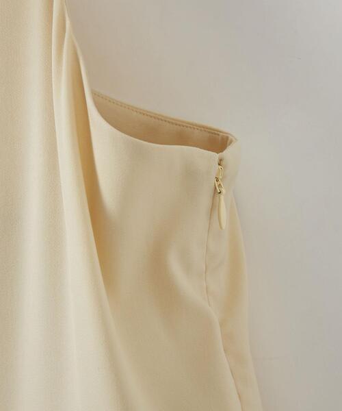 CITEN（シテン）の「＜CITEN（シテン）＞ウエストギャザーキャミ ワンピース（ワンピース・レディース・ネイビー/クリーム・FREE）」の12枚目の写真