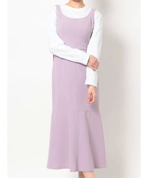 セール バックプリーツデニムキャミジャンスカ ワンピース Mercuryduo マーキュリーデュオ のファッション通販 Zozotown