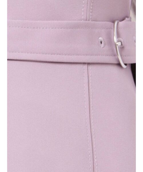 MERCURYDUO（マーキュリーデュオ）の「バックプリーツデニムキャミジャンスカ（ワンピース・レディース・インディゴブルー/アイボリー/ラベンダー・MEDIUM/SMALL）」の9枚目の写真