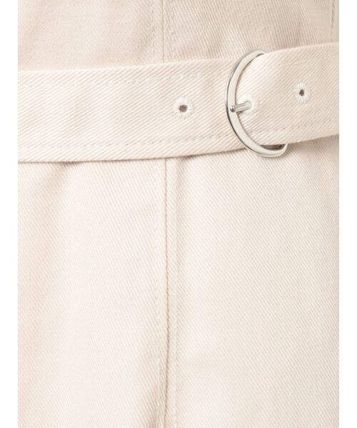 MERCURYDUO（マーキュリーデュオ）の「バックプリーツデニムキャミジャンスカ（ワンピース・レディース・インディゴブルー/アイボリー/ラベンダー・MEDIUM/SMALL）」の20枚目の写真