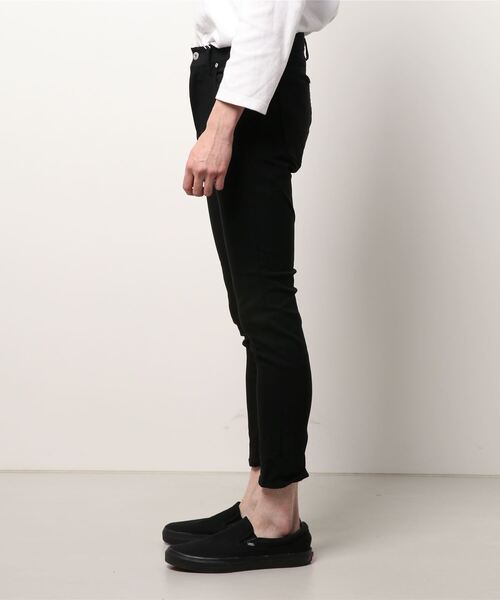 UNION STATION（ユニオンステーション）の「マルチストレッチツイルスリムストレートパンツ（その他パンツ・メンズ・ブラック/グレー/オフホワイト・LL/S/M/L）」の4枚目の写真