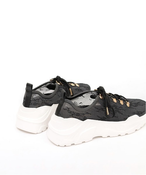 RANDA（ランダ）の「ストレスフリー/レーススニーカー（スニーカー・レディース・ホワイト/ブラック/ブルー・LL/S/M/L）」の8枚目の写真