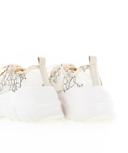 RANDA（ランダ）の「ストレスフリー/レーススニーカー（スニーカー・レディース・ホワイト/ブラック/ブルー・LL/S/M/L）」の12枚目の写真