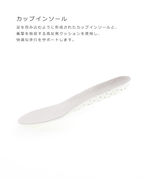 RANDA（ランダ）の「ストレスフリー/レーススニーカー（スニーカー・レディース・ホワイト/ブラック/ブルー・LL/S/M/L）」の16枚目の写真