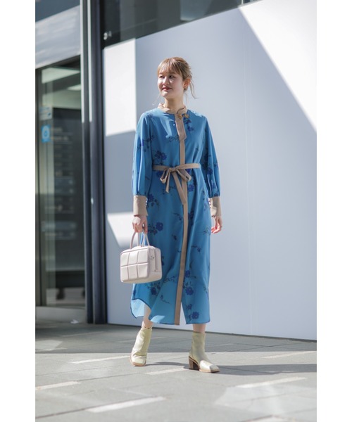 ROSE BUD（ローズバッド）の「(ADD CULUMN)パフボストンバッグ（ボストンバッグ・レディース・ブラック/オレンジ/ホワイト・FREE）」の7枚目の写真