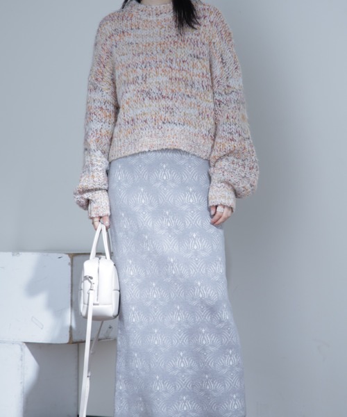 ROSE BUD（ローズバッド）の「(ADD CULUMN)パフボストンバッグ（ボストンバッグ・レディース・ブラック/オレンジ/ホワイト・FREE）」の9枚目の写真