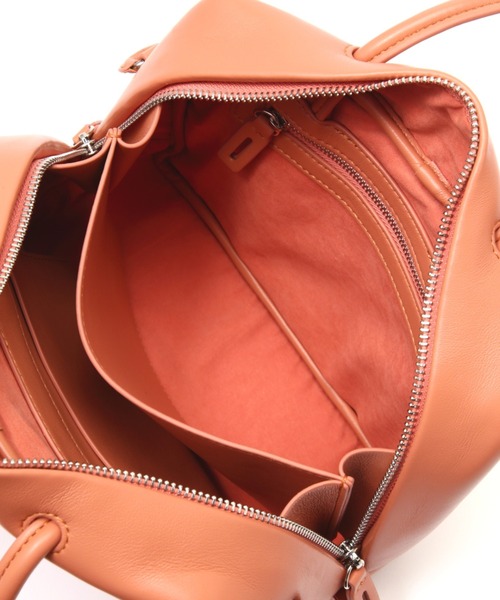 ROSE BUD（ローズバッド）の「(ADD CULUMN)パフボストンバッグ（ボストンバッグ・レディース・ブラック/オレンジ/ホワイト・FREE）」の19枚目の写真