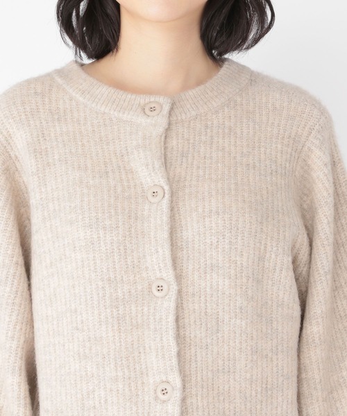 studio CLIP(スタディオクリップ)の「【WEB限定】洗える5ゲージパフスリーブ2WAYカーディガン(カーディガン/ボレロ・レディース・ブラック/ネイビー/グレー/ピンク/アイボリー・MEDIUM/LARGE)」の20枚目の写真