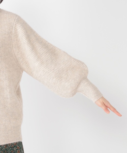 studio CLIP(スタディオクリップ)の「【WEB限定】洗える5ゲージパフスリーブ2WAYカーディガン(カーディガン/ボレロ・レディース・ブラック/ネイビー/グレー/ピンク/アイボリー・MEDIUM/LARGE)」の22枚目の写真