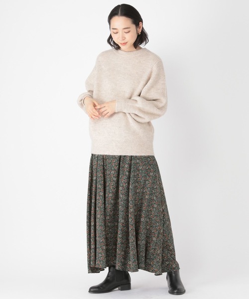 studio CLIP(スタディオクリップ)の「【WEB限定】洗える5ゲージパフスリーブ2WAYカーディガン(カーディガン/ボレロ・レディース・ブラック/ネイビー/グレー/ピンク/アイボリー・MEDIUM/LARGE)」の10枚目の写真