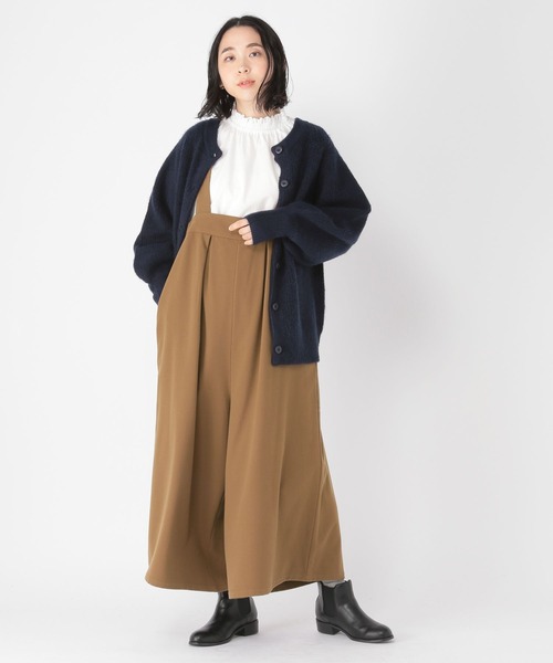 studio CLIP(スタディオクリップ)の「【WEB限定】洗える5ゲージパフスリーブ2WAYカーディガン(カーディガン/ボレロ・レディース・ブラック/ネイビー/グレー/ピンク/アイボリー・MEDIUM/LARGE)」の12枚目の写真