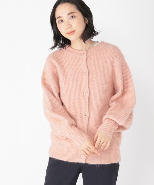 studio CLIP(スタディオクリップ)の「【WEB限定】洗える5ゲージパフスリーブ2WAYカーディガン(カーディガン/ボレロ・レディース・ブラック/ネイビー/グレー/ピンク/アイボリー・MEDIUM/LARGE)」の15枚目の写真