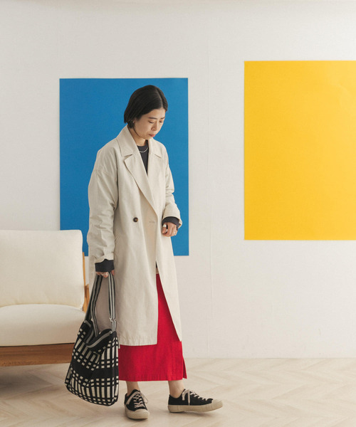 FORK&SPOON(フォークアンドスプーン)の「FORK&SPOON ストレートスカート(スカート・レディース・レッド/ネイビー/ベージュ系その他・1/2)」の5枚目の写真