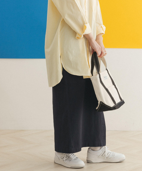 FORK&SPOON(フォークアンドスプーン)の「FORK&SPOON ストレートスカート(スカート・レディース・レッド/ネイビー/ベージュ系その他・1/2)」の9枚目の写真