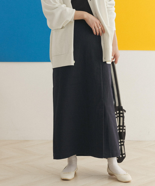 FORK&SPOON(フォークアンドスプーン)の「FORK&SPOON ストレートスカート(スカート・レディース・レッド/ネイビー/ベージュ系その他・1/2)」の14枚目の写真