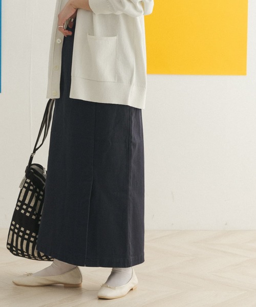 FORK&SPOON(フォークアンドスプーン)の「FORK&SPOON ストレートスカート(スカート・レディース・レッド/ネイビー/ベージュ系その他・1/2)」の15枚目の写真