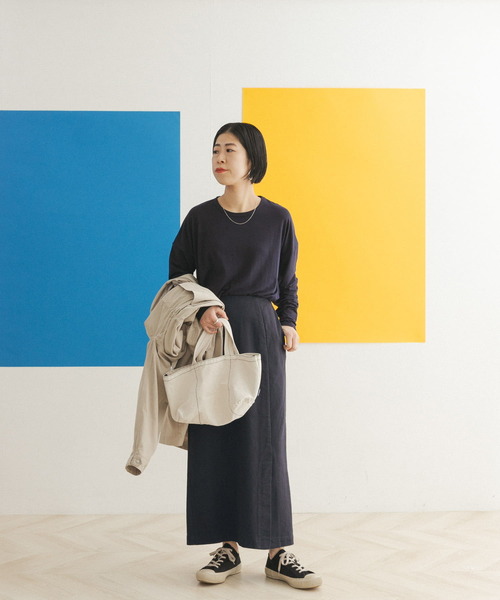 FORK&SPOON(フォークアンドスプーン)の「FORK&SPOON ストレートスカート(スカート・レディース・レッド/ネイビー/ベージュ系その他・1/2)」の20枚目の写真