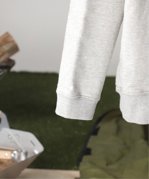 Snow Peak(スノーピーク)の「【SNOW PEAK / スノーピーク】Recycled Cotton Sweat Crewneck(スウェット・メンズ・ブラック/グレー・MEDIUM/LARGE)」の7枚目の写真