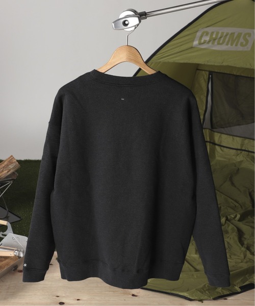 Snow Peak(スノーピーク)の「【SNOW PEAK / スノーピーク】Recycled Cotton Sweat Crewneck(スウェット・メンズ・ブラック/グレー・MEDIUM/LARGE)」の11枚目の写真