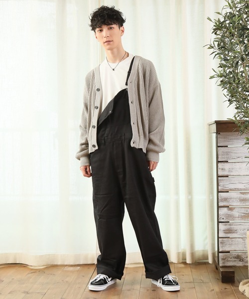 TopIsm（トップイズム）の「ハイバルキー 片畦 ワイドカーディガン（カーディガン/ボレロ・メンズ・ホワイト/チャコールグレー/ライトグレー/ブラック/ダークブラウン/ネイビー/サックスブルー/グリーン/グレイッシュベージュ・LL/M/L）」の11枚目の写真