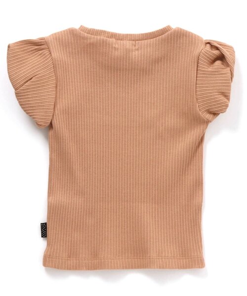 Seraph（セラフ）の「バルーン袖リブTシャツ（Tシャツ/カットソー・キッズ・オフホワイト/カーキ/サックスブルー/オレンジ/チャコール・110/140/130/90/100/80/120/95）」の10枚目の写真