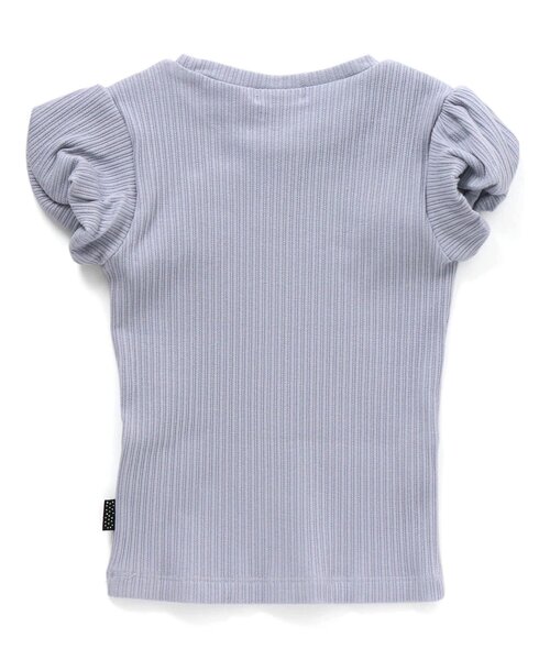 Seraph（セラフ）の「バルーン袖リブTシャツ（Tシャツ/カットソー・キッズ・オフホワイト/カーキ/サックスブルー/オレンジ/チャコール・110/140/130/90/100/80/120/95）」の12枚目の写真