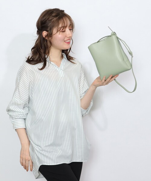 SHOO・LA・RUE(シューラルー)の「◆ふわっとかるい3層ショルダー(ショルダーバッグ・レディース・ブラック/ライトグリーン/ナチュラル/ブラウン系その他7・00)」の13枚目の写真