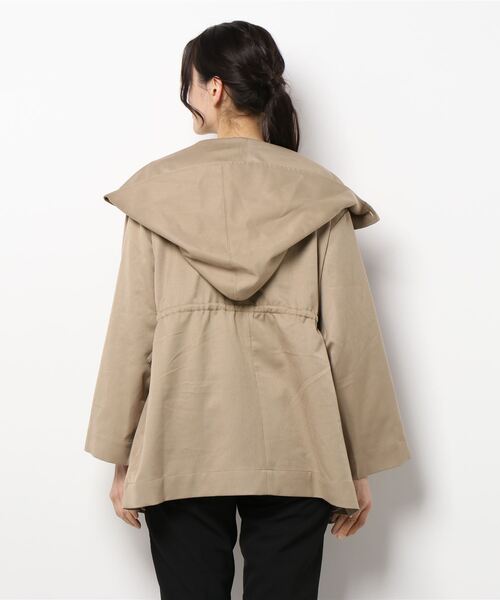 flower(フラワー)の「スローリーモッズコート(モッズコート・レディース・ベージュ・FREE)」の4枚目の写真