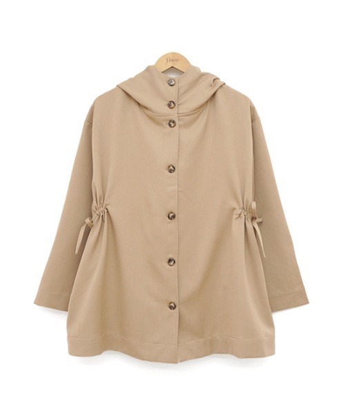 flower(フラワー)の「スローリーモッズコート(モッズコート・レディース・ベージュ・FREE)」の5枚目の写真