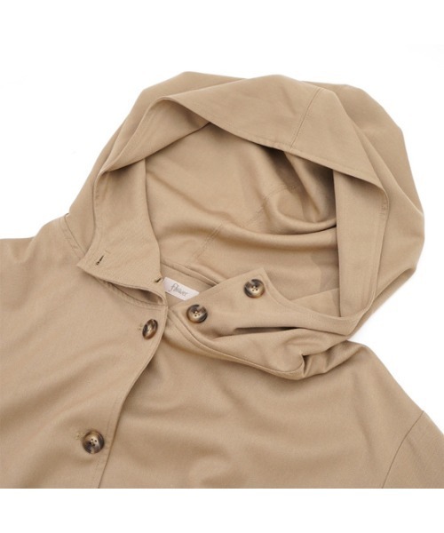 flower(フラワー)の「スローリーモッズコート(モッズコート・レディース・ベージュ・FREE)」の7枚目の写真