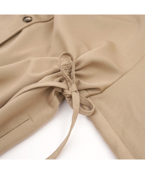 flower(フラワー)の「スローリーモッズコート(モッズコート・レディース・ベージュ・FREE)」の8枚目の写真