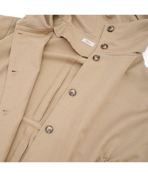 flower(フラワー)の「スローリーモッズコート(モッズコート・レディース・ベージュ・FREE)」の11枚目の写真