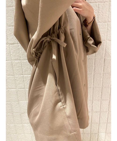 flower(フラワー)の「スローリーモッズコート(モッズコート・レディース・ベージュ・FREE)」の19枚目の写真