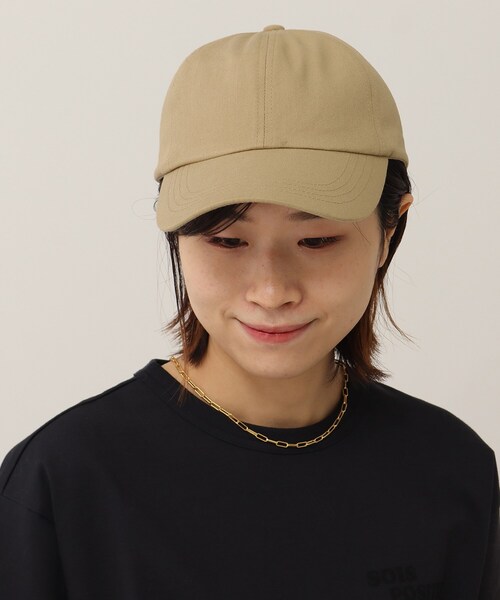 UNTITLED（アンタイトル）の「【STORY掲載】ワイドブリムキャップ（キャップ・レディース・ブラック/サンドベージュ・00）」の7枚目の写真