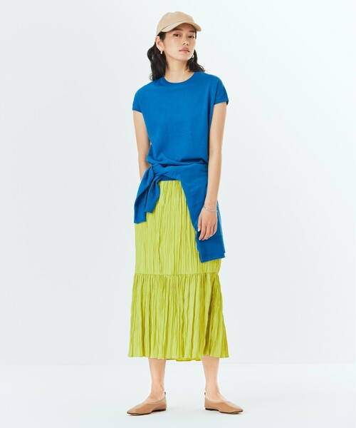 UNTITLED（アンタイトル）の「【STORY掲載】ワイドブリムキャップ（キャップ・レディース・ブラック/サンドベージュ・00）」の5枚目の写真