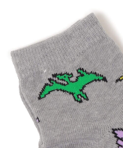 SHIPS(シップス)の「SHIPS KIDS:ベビー ダイナソー ソックス(ソックス/靴下・キッズ・ベージュ/ライトグレー/ブラック/オフホワイト/オレンジ/ネイビー/ライトブルー/レッド・X-SMALL)」の14枚目の写真