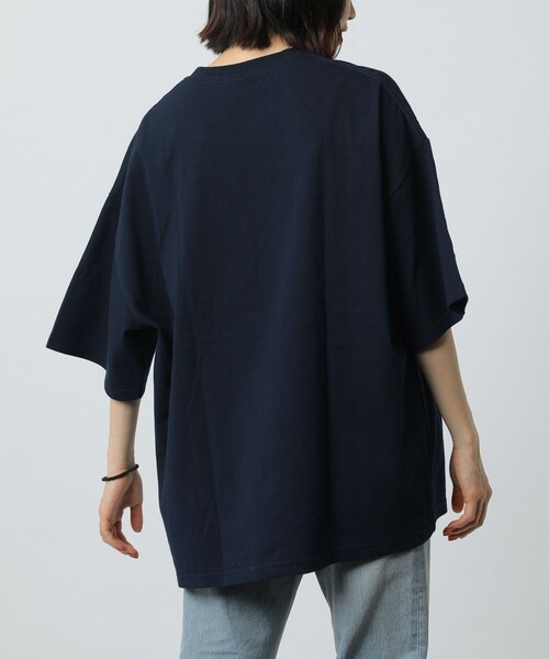 FREAK'S STORE(フリークスストア)の「WEB限定 ビッグシルエット フロント刺繍 アニマルプリントTシャツ/Dalmatian/ダルメシアン/DOG/犬(Tシャツ/カットソー・メンズ・ホワイト/ネイビー/アッシュグレー/ブラック・MEDIUM/SMALL/LARGE)」の18枚目の写真