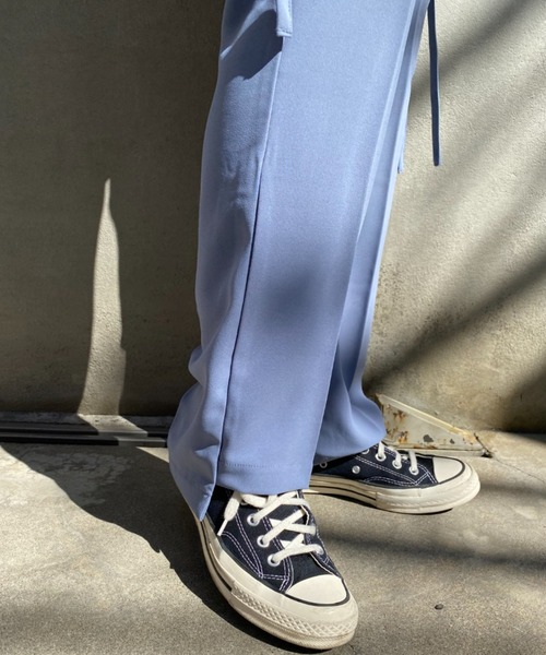 CIAOPANIC（チャオパニック）の「【SUPERTHANKS/スーパーサンクス】HEM SWITCHING パンツ（その他パンツ・レディース・ブラック/ブルー系その他・SMALL）」の7枚目の写真