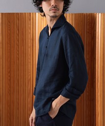 Massimo d’Augusto / ALAMARI リネンソリッド カプリシャツ