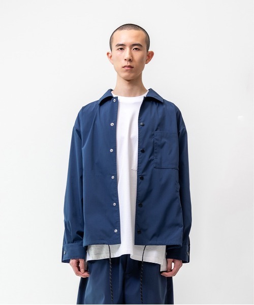 Jack Miller（ジャックミラー）の「Jack Miller　コーチジャケット 002（ナイロンジャケット・メンズ・ブラック/キナリ/ネイビー・S/M/L）」の9枚目の写真