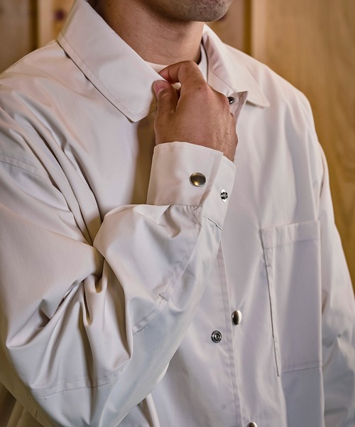 Jack Miller（ジャックミラー）の「Jack Miller　コーチジャケット 002（ナイロンジャケット・メンズ・ブラック/キナリ/ネイビー・S/M/L）」の19枚目の写真