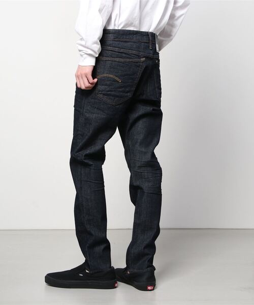 G-STAR(ジースター)の「3301 STRAIGHT TAPERED JEANS/テーパードシルエット(デニムパンツ・メンズ・ダークインディゴブルー・32/32/34/32/31/32/31/30/32/30)」の7枚目の写真