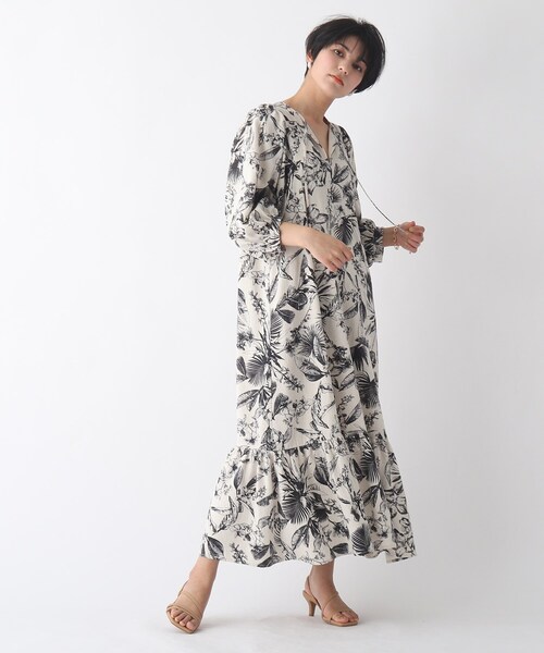 OPAQUE.CLIP（オペークドットクリップ）の「◆スクエアトゥナローストラップサンダル【WEB限定サイズ】（サンダル・レディース・オフホワイト/パープル/ベージュ・02/03/01）」の18枚目の写真