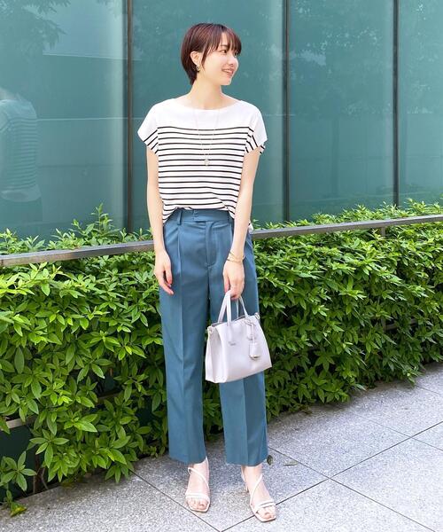 OPAQUE.CLIP（オペークドットクリップ）の「◆スクエアトゥナローストラップサンダル【WEB限定サイズ】（サンダル・レディース・オフホワイト/パープル/ベージュ・02/03/01）」の12枚目の写真