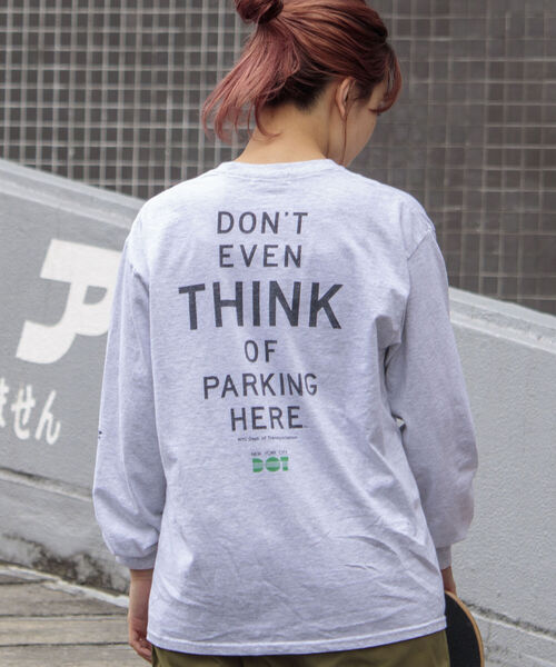 GOOD ROCK SPEED（グッドロックスピード）の「【GOOD ROCK SPEED/グッドロックスピード】NYC（City of NY）ロンT（Tシャツ/カットソー・メンズ・ホワイト/アッシュグレー・MEDIUM/LARGE）」の15枚目の写真